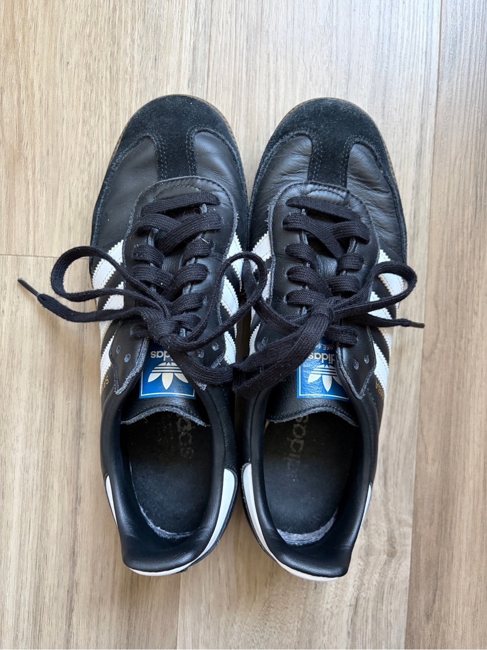 Black Adidas Sambas